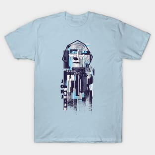 George Washington Glitch Pop Art T-Shirt